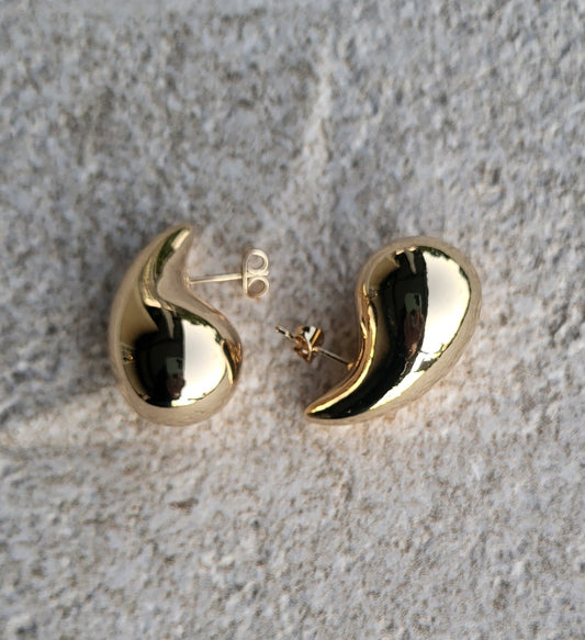 Gold Drop Studs